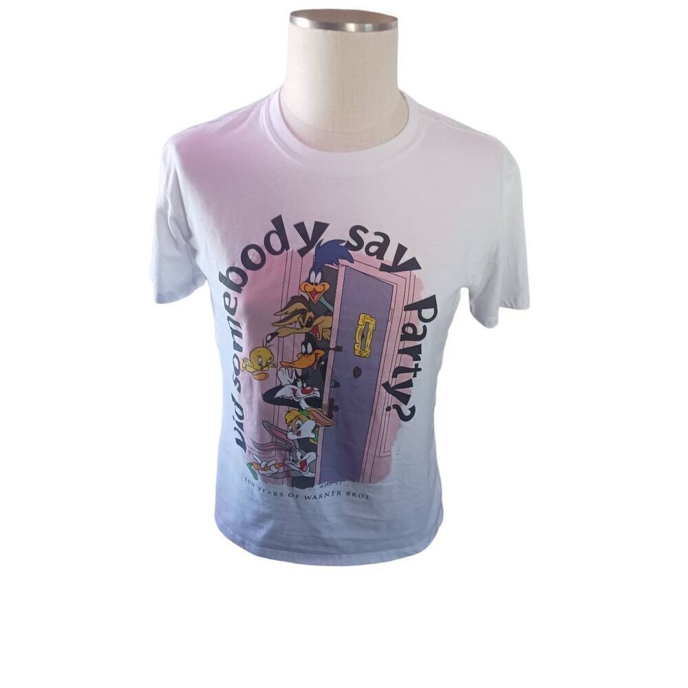 Warner Brothers 100 year celebration tee small party
